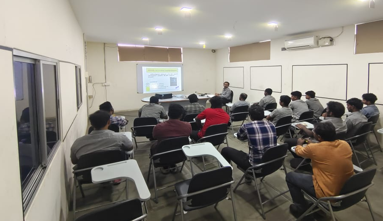 Training session delivered at a client site